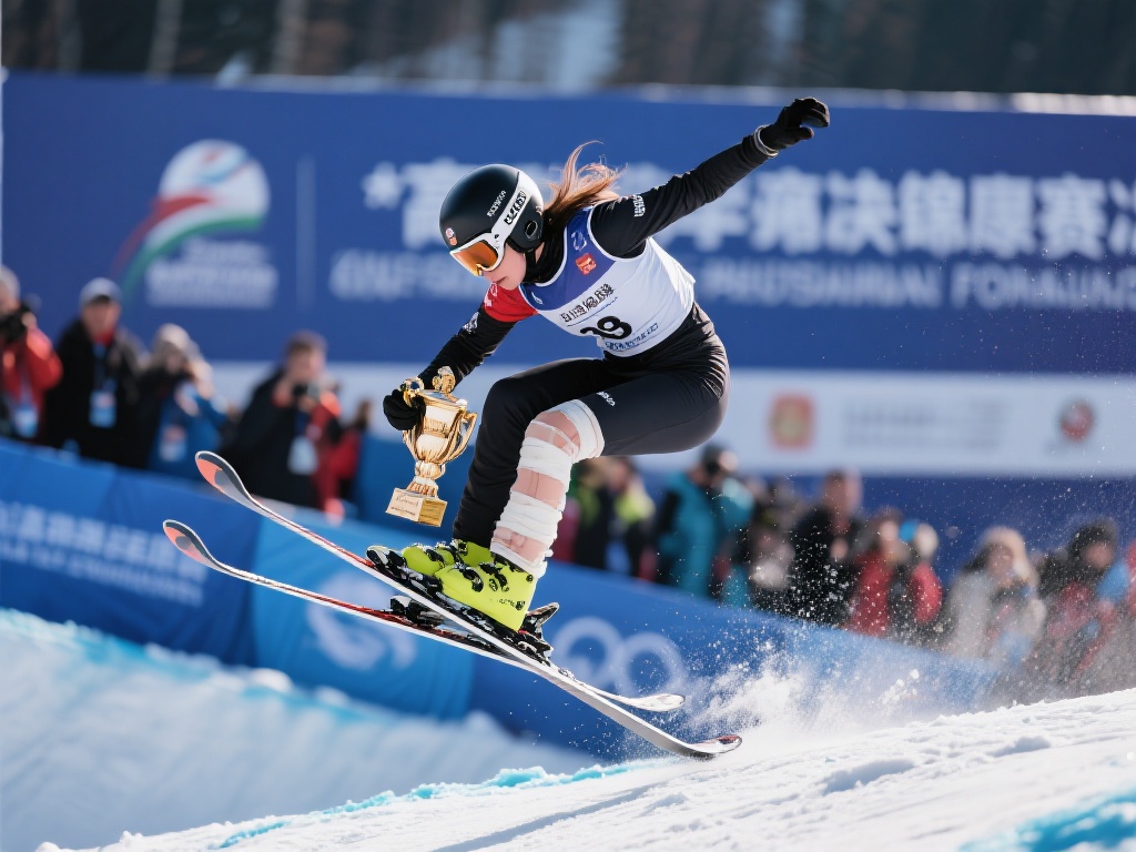 世界自由式滑雪锦标赛空中技巧决赛精彩呈现 *高水平的决赛不仅是对于技能的比拼,更是